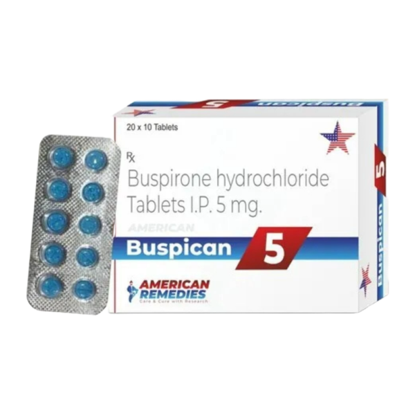Bispirone Buspar 5Mg