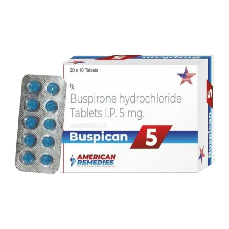 Bispirone Buspar 5Mg